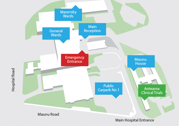 Whangarei Site Map