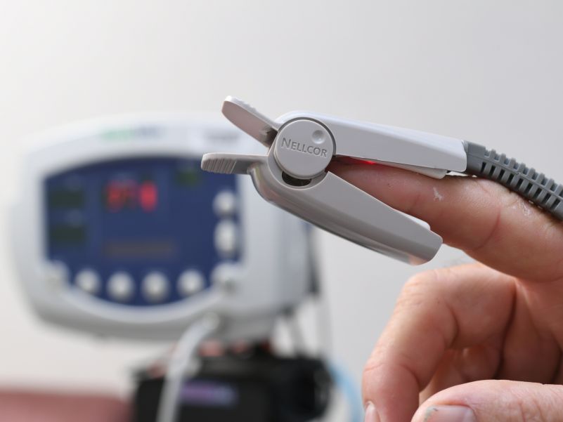 oxygen in blood test